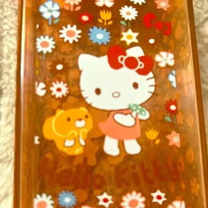 New Hello Kitty floral red carton